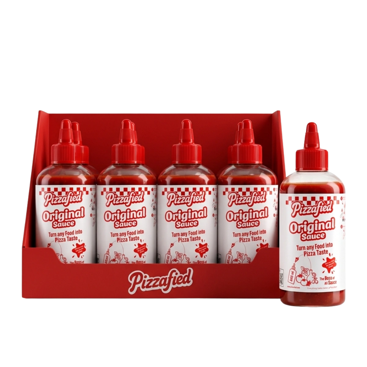 Pizzafied Original Rodinné balenie - Pizza omáčka na hotové jedlo 5+1 zadarmo 6x 340