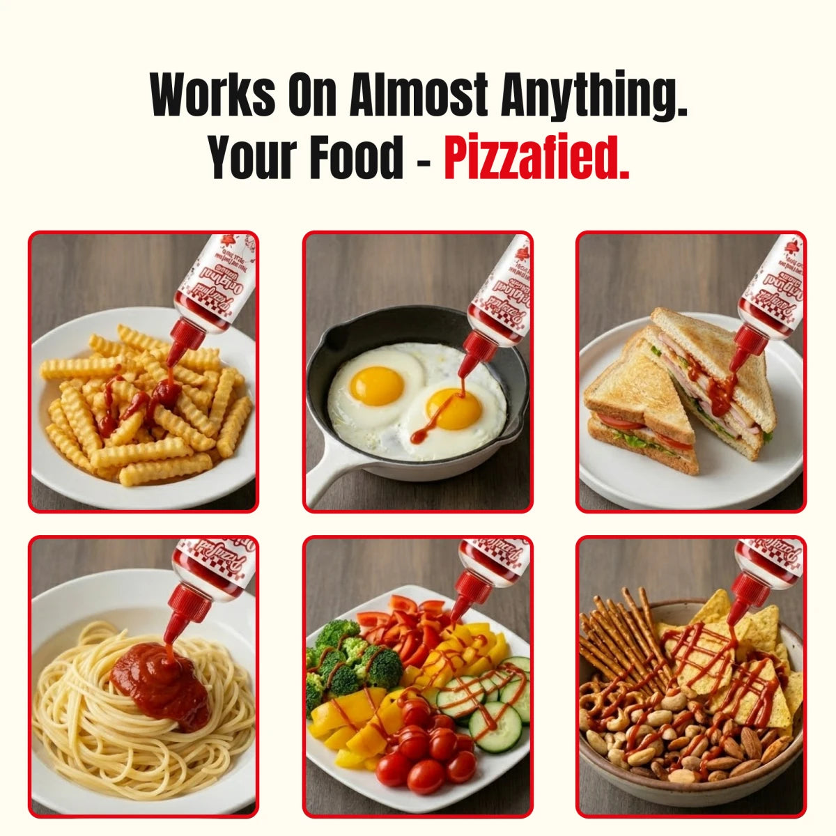 Pizzafied Original Trojbalenie - Pizza omáčka na hotové jedlo 3x 340 ml