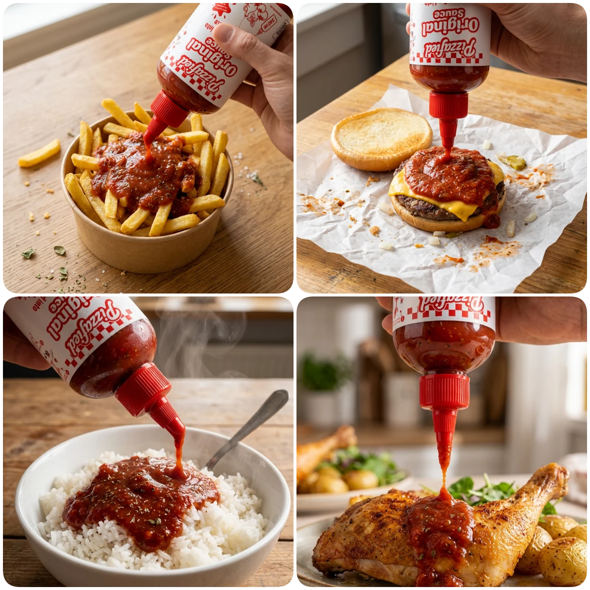 Pizzafied Original Trojbalenie - Pizza omáčka na hotové jedlo 3x 340 ml